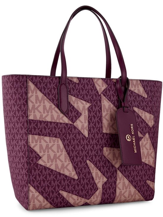 MICHAEL Michael Kors Handbags - MICHAEL Michael Kors Sinclair Large East/West Grab Tote - Dark Berry Multi